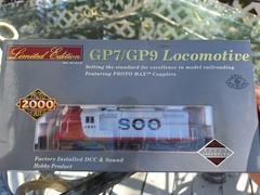 PROTO 2000 Diesel EMD GP9 Phase I Powered w/Sound & DCC (QSI) — Soo Line #2551