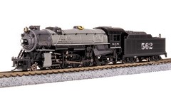 Broadway Limited 7834 N KCS USRA Heavy Mikado Steam Loco – Sound/DC/DCC #562