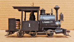 Bachmann 25559 Tioga Lumber 0-4-2 Porter Steam Locomotive #1 On30 Scale