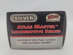 Atlas 10000347 HO Grand Trunk Western GP40-2 Diesel Locomotive #6418 -DC/DCC EX