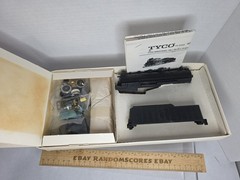 Tyco HO Scale Kit 208 7709 Mikado 2-8-2 Steam Locomotive Undecorated NIB