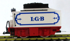 LGB 2317-6 Powered Circus Tender G Gauge NEW