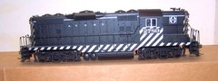 HO LIFE-LIKE PROTO 2000 GP7 SANTA FE ATSF 2789 DCC no SOUND