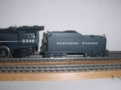 HO Brass NWSL Toby Northern Pacific Q-6 4-6-2 1965 Pro Painted Excellent Runner
