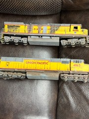 4 for 1 deal HO powered Union Pacific Locomotives all different types