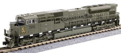 KATO 1768541 N SD70ACu CANADIAN PACIFIC CP ARMY 7020 NATO GREEN DC 176-8541