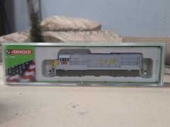 ARNOLD N SCALE DIESEL LOCOMOTIVE LOUISVILLE & NASHVILLE #1500 HN 2221 TESTED!