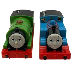 Thomas & Friends TrackMaster Motorized Engines Lot Thomas and Percy Mattel Toy