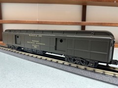 O Scale 3 Rail MTH Premier MT4007 Santa Fe Scale Madison 5 Car Passenger Set NEW