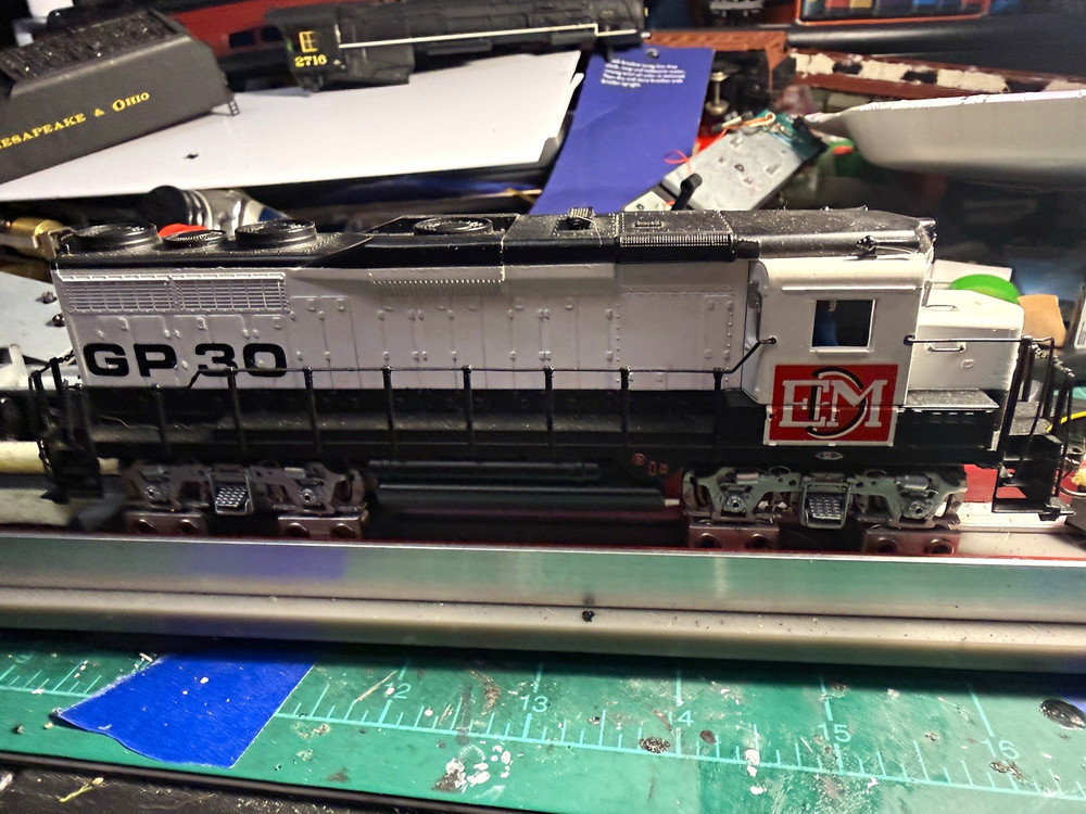Ho Scale EMD GP30 demonstrator unit