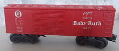 Vintage 1954-1956 Red Postwar Lionel Baby Ruth Box Car X6014 Variation D K
