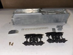 Bowser PRR HO Long Haul Die Cast Tender For I1 Decapod 2-10-0 Steam Locomotive