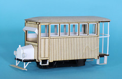 On30/Oe/On2-1/2 Scale Cosmic Iwaki Ford Model-T Gasoline Powered Railbus Kit 0e