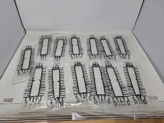 Lot of 13 HO Scale Locomotive Handrail Kits, Brand Unknown