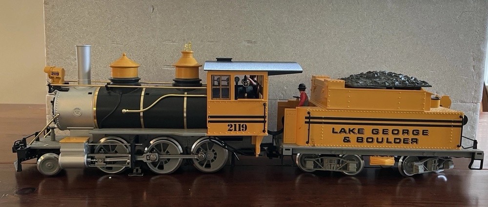LGB Lake George & Boulder 2119D Steam Loco And Tender w/ Box