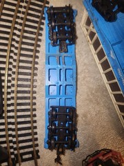 Model Train Toy Lot Bachman HO Scale Santa Fe Lighted Locomotive Tracks *READ*