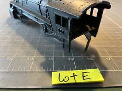 Marx O Train NICE 666 DIECAST METAL Locomotive Engine SHELL ONLY PART LOT E
