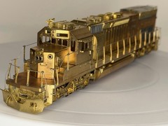 Precision Scale Co HO scale Southern Pacific SD-40T-2 Brass DC Analog 2-Rail