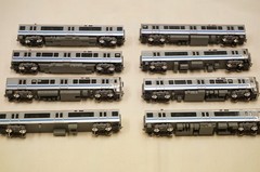 KATO JR 225 Series N Gauge 5000 Type Set N Scale 8car Train Railway Model