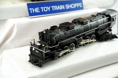 MTH RAIL KING 1221-1 WESTERN PACIFIC 2-6-6-6 ALLEGHENY STEAM LOCO W PS2-NEW BCR.