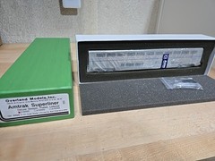 Overland Models Amtrak Superliner II Deluxe Sleeper 32500 Made Korea Sealed Ajin