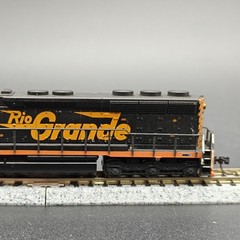 KATO D&RGW Rio Grande EMD SD45 Locomotive #5328 N Scale Tested Japan Read