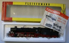 Vintage Fleischmann HO Scale Train #1175 2-10-0 DB Loco & Tender #50 058 in Box!