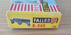 VINTAGE Faller B-545 Arch Bridge in Box made in Germany plastic railroad bridge