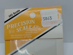 HO Precision Scale 5863 train Engineer Brass steam locomotive PARTS