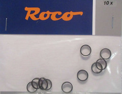 Roco 40068 – 10 x Traction Tyres 7.5mm Outsi/Dia for 8.3mm – 10.2mm Wheels rm48