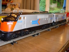 Lionel 6-8466 / 6-8467 O Gauge Amtrak F3 A-A Diesel Locomotives EX/Box TESTED A1