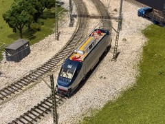 [BROKEN PANTOGRAPHS] BACHMANN SPECTRUM HO Scale HHP-8 Electric Loco Amtrak