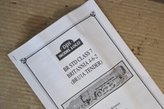 DJH K41 KIT BUILT BR 4-6-2 BRITANNIA CLASS 7 LOCOMOTIVE BR1 1A TENDER ol