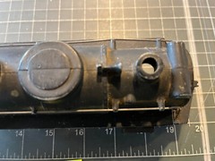 Marx O Train NICE 666 DIECAST METAL Locomotive Engine SHELL ONLY PART LOT E