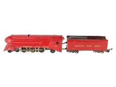 American Flyer 353 Vintage S Circus 4-6-2 Steam Locomotive w/Tender