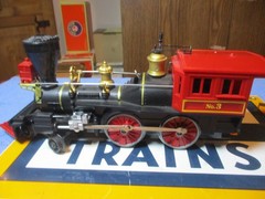 Lionel 6-8701 O Gauge W&ARR General 4-4-0 Steam Locomotive and Tender W/Box 84B