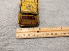 Vintage Lupor NY~ Tin Friction Locomotive~ For Parts Or Repairs.