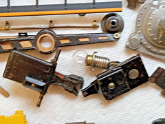 LIONEL TRAIN LINES STEAM ENGINE SCRAP BIN JUNK LOT FOR PARTS REPAIR RESTORATIONS
