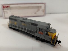 Atlas 48527 N Gauge Model Railroad Louisville Nashville GP-40 Diesel Engine 3012
