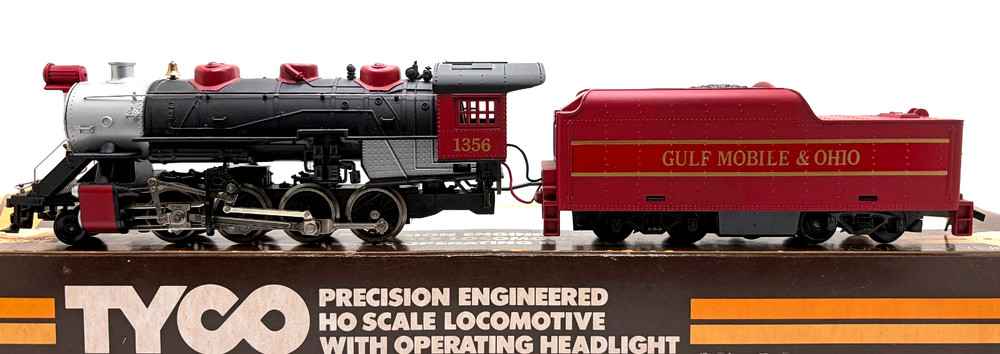 HO TYCO 245-71 2-8-0 GULF MOBILE & OHIO # 1356 FOR REPAIR