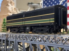HO Scale MTH ALCO FB-1 B unit DCC Sound Diesel Locomotive READING remote coupler