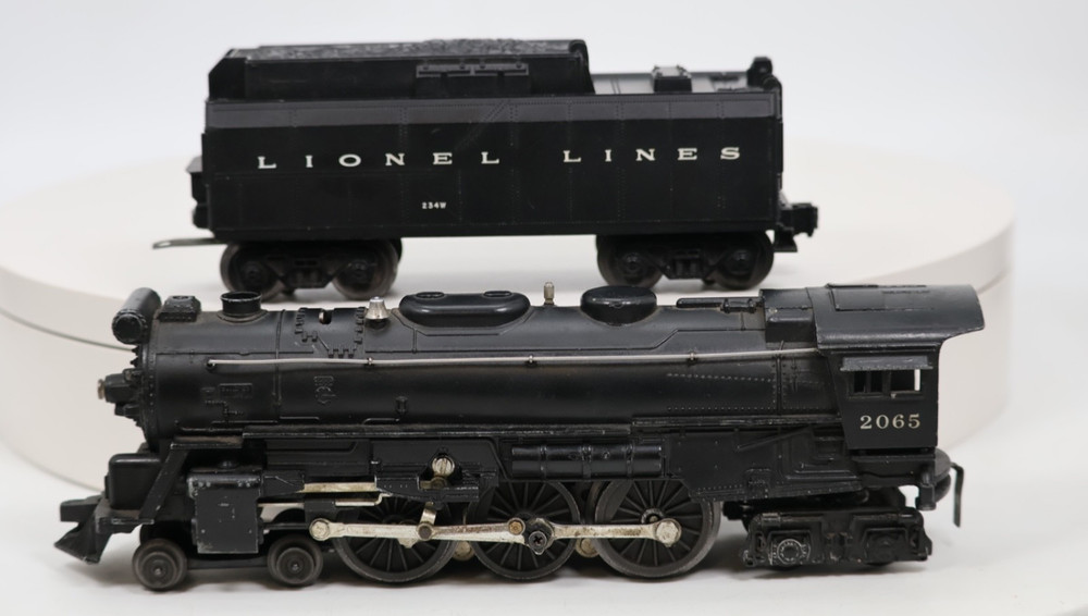 Lionel Postwar 2065 Hudson 4-6-4 Steam Loco 234W Whistle Tender Tested