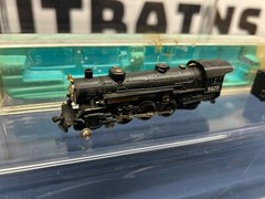 Atlas N Grand Trunk Western 4-6-2 Pacific Steam Engine DC 2117 (T)