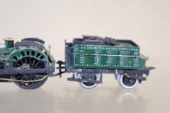 VINTAGE SCRATCH BUILT NON POWERED HO GAUGE SNCF NORD 2-2-2 LOCOMOTIVE 122 op