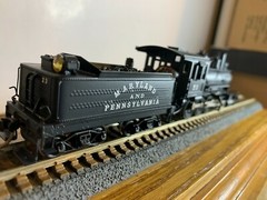 BRASS P.F.M. Maryland & Penna. 2-8-0 Steam Loco #23 w/Can Motor & DCC H.O.1:87