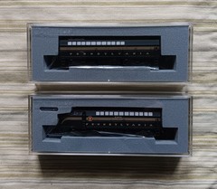 New E-R Models #81355 N Scale Baldwin RF-16 Sharknose A & B Diesel Set PRR #2002