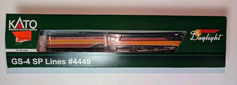 Kato GS -4 Southern Pacific Lines Engine 4449 126-0307 New In Box