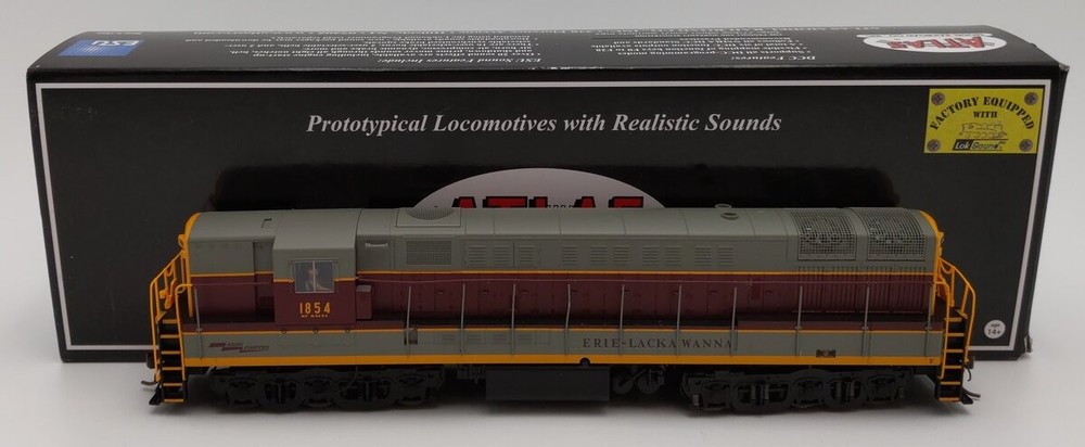 Atlas 10004128 HO EL FM H-24-66 Phase 1A Diesel Loco w/Sound & DCC #1854 LN/Box