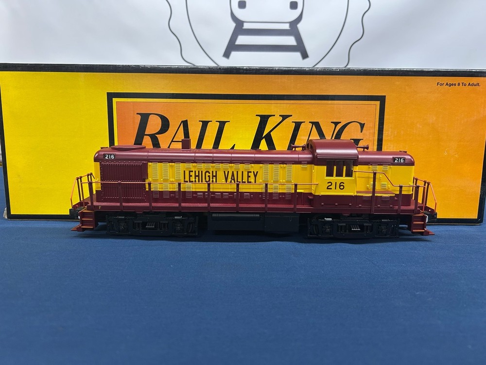 Mth Lehigh Valley #216 RS-3 Diesel Engine w/ Loco-Sound 30-2234-0