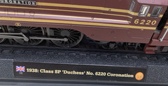 Locomotive Model 1938 Class 8P ‘Duchess No. 662 Coronation ExpressOO Gauge 1:76